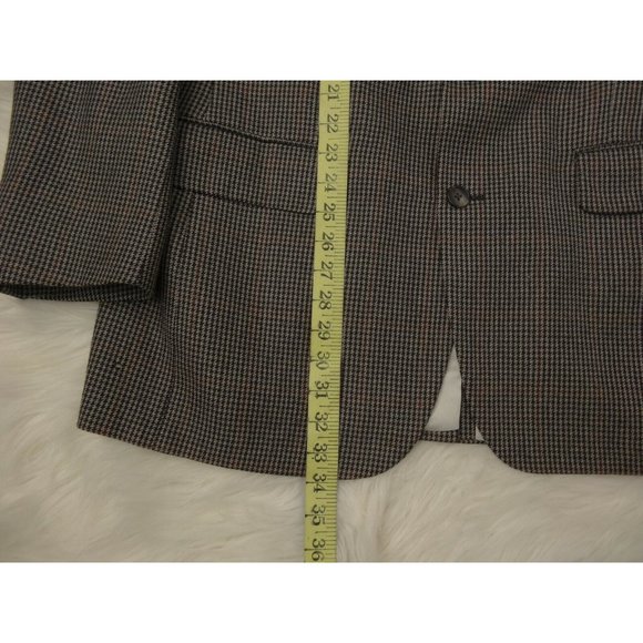 Nordstrom Burberry Men's Blazer Jacket Wool No size Label ( think 42) - Picture 7 of 12